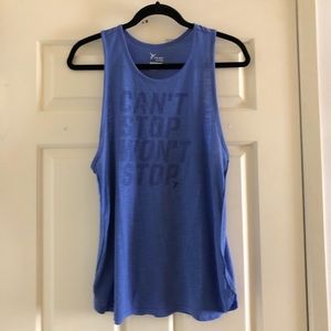 Old Navy blue active wear/workout tank top